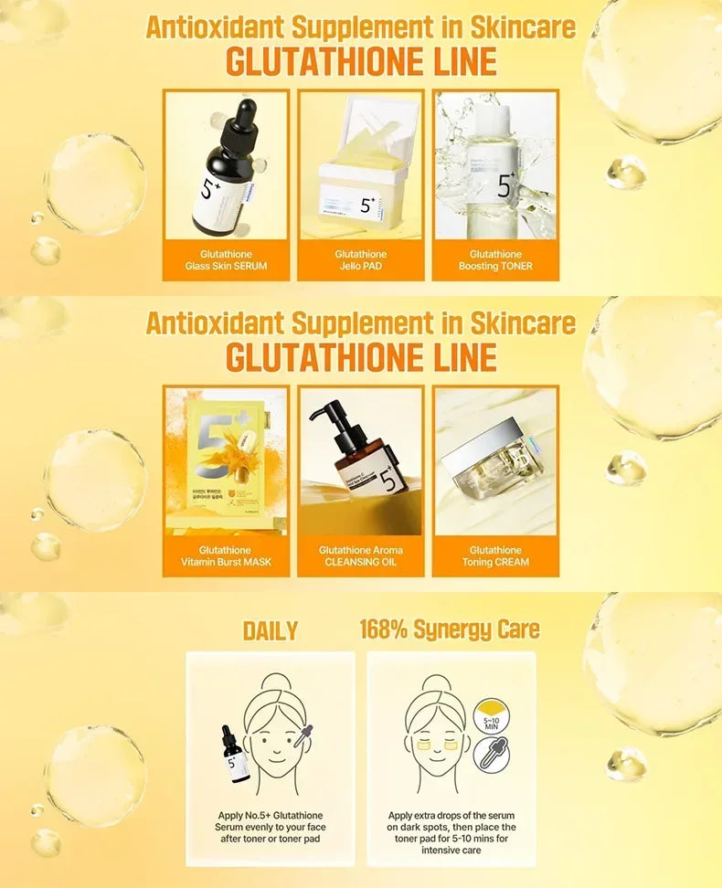 5+ Vitamin Concentrated Serum Vitamin Concentrated Serum Anti-Wrinkle Moisturizing Serum Serum Facial Skin Care Products 50ml