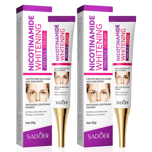 SADOER Nicotinamide Freckle Removal Face Cream – Hydrating & Firming Moisturizer (1/2/3PCS)