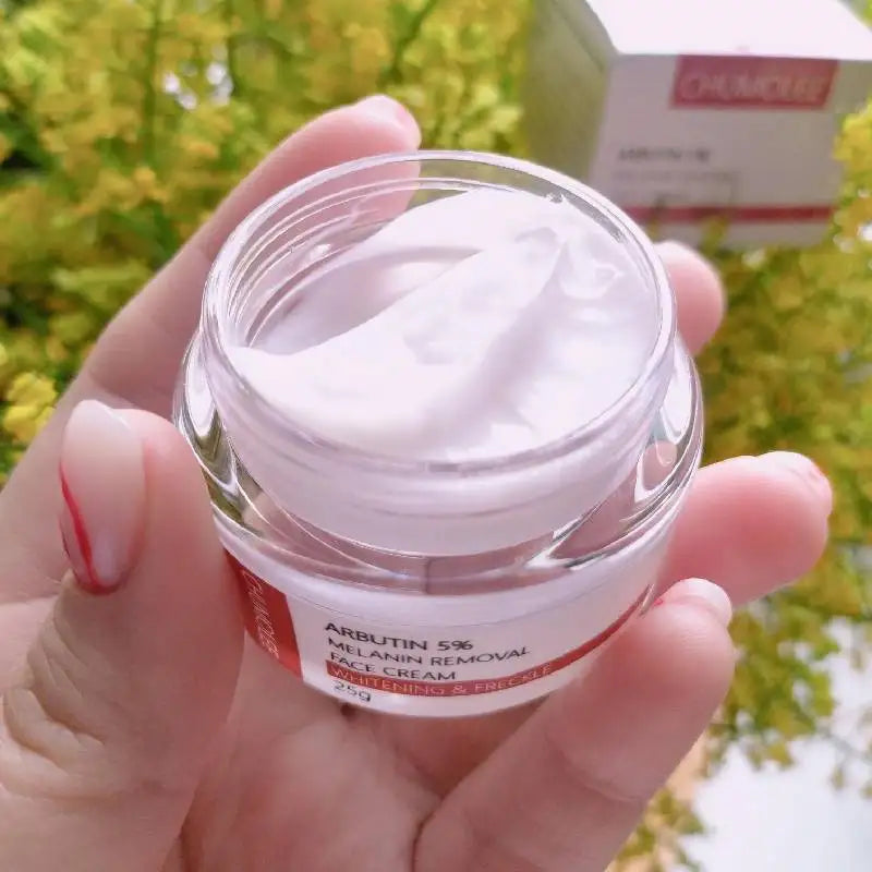 CHUMOLEE Arbutin Face Cream – Whitening, Freckle Fade & Moisturizing