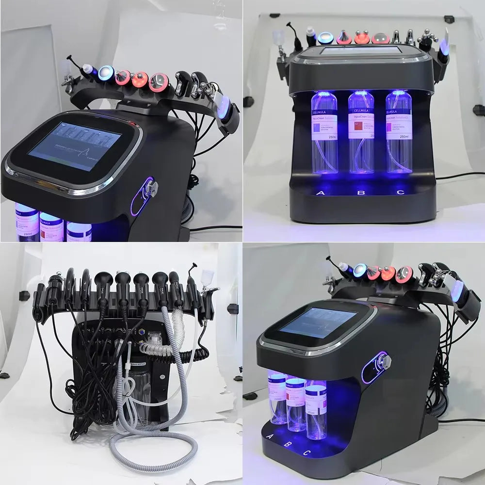 10 IN1 Hydra Beauty Skin Cleansing Facial Machine Water Aqua Peeling Equipment