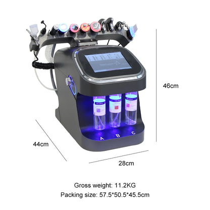 10 IN1 Hydra Beauty Skin Cleansing Facial Machine Water Aqua Peeling Equipment