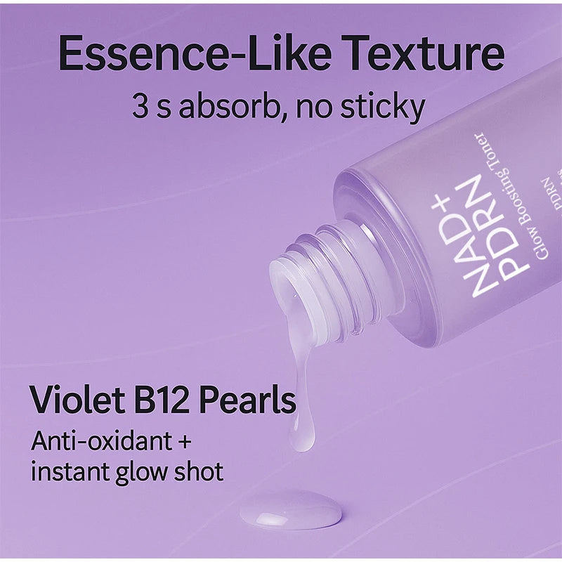 NAD+ BIO Lifting-sil Firming Serum,Peptides Glowing Boosting Toner,Korean Dull Skin Care,Fade Fine Lines Elasticity Essence