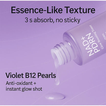 NAD+ BIO Lifting-sil Firming Serum,Peptides Glowing Boosting Toner,Korean Dull Skin Care,Fade Fine Lines Elasticity Essence