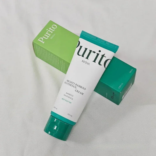 Purito Bamboo Panthenol Intensive Cream 100ml – Soothing Moisturizing Barrier Repair Face Cream