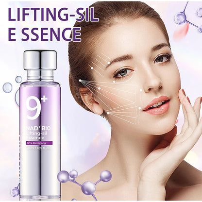 NAD+ BIO Lifting-sil Firming Serum,Peptides Glowing Boosting Toner,Korean Dull Skin Care,Fade Fine Lines Elasticity Essence