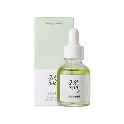 Korean Green Tea & Snail Mucin Glow Serum with Niacinamide & Propolis