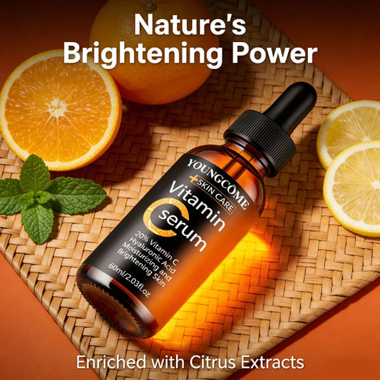YOUNGCOME Vitamin C Hyaluronic Acid Serum – Hydrating & Brightening 40/60ml