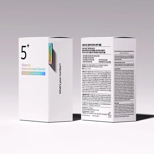 5+ Vitamin Concentrated Serum Vitamin Concentrated Serum Anti-Wrinkle Moisturizing Serum Serum Facial Skin Care Products 50ml