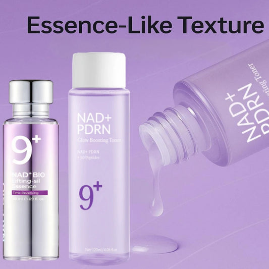 NAD+ BIO Lifting-sil Firming Serum,Peptides Glowing Boosting Toner,Korean Dull Skin Care,Fade Fine Lines Elasticity Essence