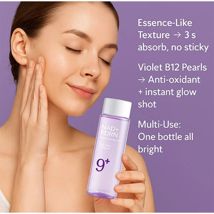 NAD+ BIO Lifting-sil Firming Serum,Peptides Glowing Boosting Toner,Korean Dull Skin Care,Fade Fine Lines Elasticity Essence