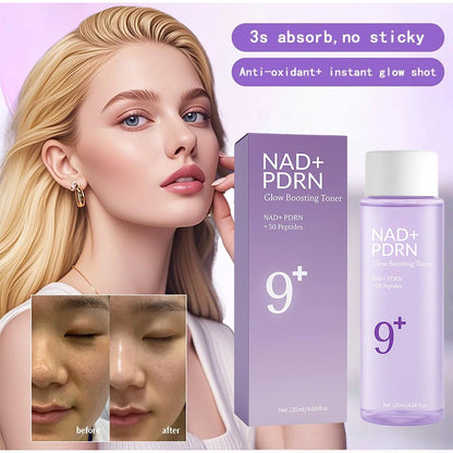 NAD+ BIO Lifting-sil Firming Serum,Peptides Glowing Boosting Toner,Korean Dull Skin Care,Fade Fine Lines Elasticity Essence