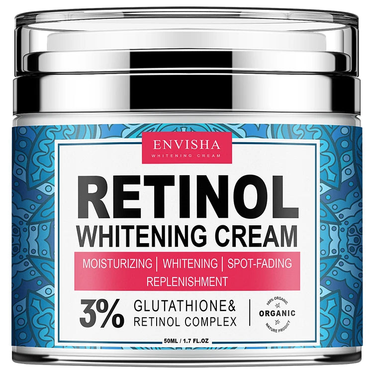 ENVISHA Retinol Collagen Face Cream – Anti-Aging, Moisturizing & Whitening
