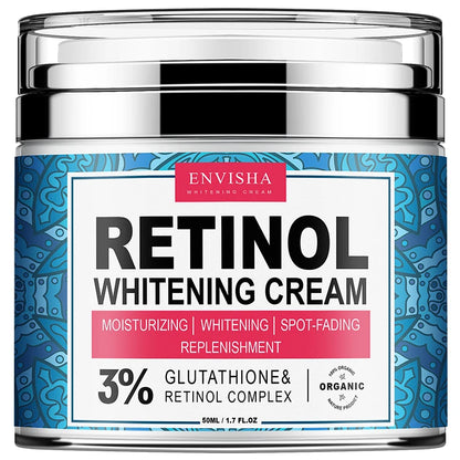 ENVISHA Retinol Collagen Face Cream – Anti-Aging, Moisturizing & Whitening