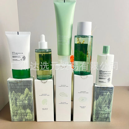 SKIN1004 Tea Tree Skincare Set – Mask, Cleanser, Toner & Moisturizer Combo