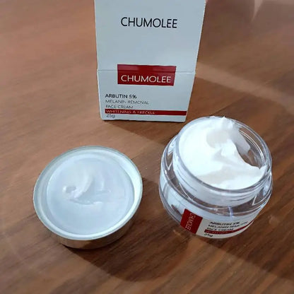 CHUMOLEE Arbutin Face Cream – Whitening, Freckle Fade & Moisturizing